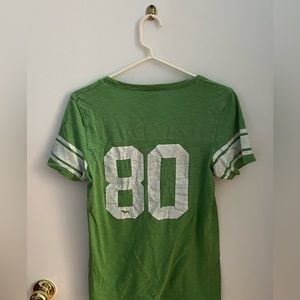 PINK Vintage Green T Shirt! So cute! Fits Trim!